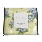 Laura Ashley Cassidy Cotton Yellow Duvet Cover Bonus Set Full /queen 7 Pc. New. Fixed Price $107.99.