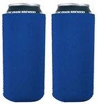 Blank Neoprene 16 Oz. Can Coolies (2 Pack, Royal Blue). Fixed Price $16.40.