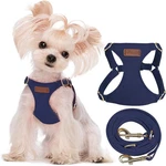 Puppytie No Pull Dog Harness With Multifunction Leash Navy Size Xs New. Fixed Price $14.99.