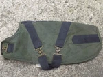 Outback Trading Clancy Dog Blanket Waterproof Oilskin Green Med. Fixed Price $50.00.