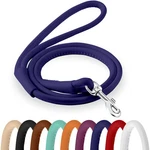 Collardirect Rolled Leather Dog Leash 6FT - Soft Training Lead For Small/large. Fixed Price $47.11.