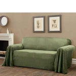 Mason Furniture Plush Throw - Sofa Sage D X 170" Pet Cover Protector. Fixed Price $54.99.