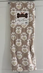 Heart Paw Print 50X70 Plush Throw Blanket Dog Cat Pet Valentines Neutral Beige. Fixed Price $46.99.
