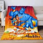 Disney Aladdin Blanket Genie Jasmine Magic Carpet Throw Fleece. Fixed Price $40.00.