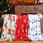 Ganeen 3 Pack Christmas Throw Blanket Prints Fleece 50 X 60 Inch Plus.... Fixed Price $86.46.