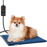 Pecute Heated Pet Bed Pad: Cat Dog, 6-TEMP, Timer, Waterproof, Chew-resistant. Fixed Price $102.48.