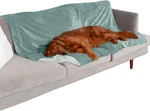 Waterproof Throw Blanket For Dogs & Indoor Cats, Washable Two-tone Luxe Velvet. Fixed Price $47.99.