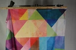 Kess Inhouse Colorful Rainbow Abstract Dog Blanket 40 X 30 Inch .tf. Fixed Price $19.97.