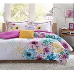 Intelligent Design Ashley Antimicrobial Floral Comforter Set. Fixed Price $50.00.