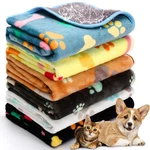 6 Pcs Waterproof Blanket 30 X 20 Inch Paw Print Pet For Dogs Cats.... Fixed Price $42.97.