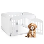 Healsmart 24" 4-PANEL Dog Playpen W/ Indoor/outdoor Exercise Puppy. Fixed Price $86.62.