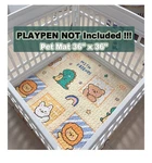 Dog Playpen Urine Pad 36" Width Washable And Reusable New + Fast Shipping. Fixed Price $14.95.