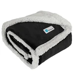 Dog Blanket For Small Medium Large Puppy Cat Reversible Soft Fleece Sherpa. Fixed Price $20.99.