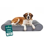 Dog Bed Orthopedic Foam Giant Xxxl Gray Plush Suede Removable Cover Furhaven. Fixed Price $209.99.