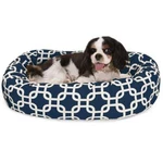 Majestic Pet Links Sherpa Calming Dog Bed Washable Cozy Fluffy Donut. Fixed Price $149.99.