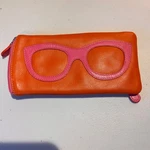Nwot Ili Soft Real Leather Zipped Sunglasses Spectacle Case Pouch 6462. Fixed Price $19.99.