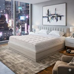 Hotel-style Plush Mattress Topper King & Queen, Soft Comfort Spine Support. Fixed Price $34.99.