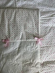 Laura Ashley Quilt Kate Coral Pink Coverlet For Girls Bed 64 X 62. Fixed Price $50.00.