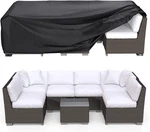 Brosyda 600D Heavy Duty Waterproof Patio Furniture Cover For Sectional Sofa. Fixed Price $62.37.