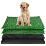 Dog Grass With Tray, Potty Patch Bathroom Mat, Washable Pee Pad.... Fixed Price $56.37.