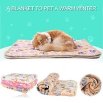 Pet Cat Puppy Kitten Soft Blanket Doggy Warm Bed Mat Paw Print Cushion Sofa. Fixed Price $6.99.