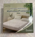 Queen Waterproof Mattress Protector, Rayon Made From Bamboo Pad Cover .. Fixed Price $29.00.