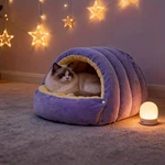 Winter Warm Cat Bed - Soft Thickened Pet Cave House. Fixed Price $13.99.