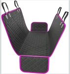 Back Seat Cover Protector For Dogs - Black & Pink Boarder Active Pets. Fixed Price $30.00.