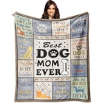 Dog Mom Gifts Blanket Fleece Throw For Lovers Women Xalazy Best. Fixed Price $59.99.