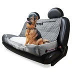 PETBED2GO Jeep Gray, Large Cushion & Car Seat Cover, 52X20X7, 6LBS. Fixed Price $103.97.