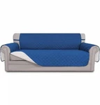 Easy-going Reversible Couch Cover For 3 Cushion Sofa Dogs Blue. Fixed Price $20.99.