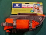 Top Paw Life Jacket Orange X-small Dogs 15 Lbs.. Fixed Price $14.00.