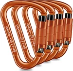 Auto Locking Carabiner Heavy Duty 25KN Uiaa Certified Climbing. Fixed Price $47.99.