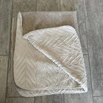 Boots Barkley Pet Blanket Reversible Beige To Cream Chevron 50X40. Fixed Price $9.00.