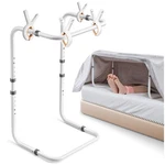 Keep Blanket Weight Off Feet - Adjustable Lifter For Bed. Fixed Price $74.99.