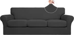 Easy-going 4 Pieces Stretch Soft Couch For Dogs Washable Sofa Slipcover. Fixed Price $35.62.