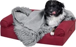 Waterproof Throw Blanket For Dogs & Indoor Cats, Washable - Shaggy Plush Calming. Fixed Price $25.99.
