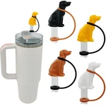 Dog Straw Cover Cap Compatible With Stanley Cup 30 40 Oz, Pack Cute Silicon.... Fixed Price $12.12.