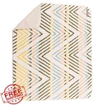 Wilderdog Sherpa Fleece Waterproof Blanket 50" X 40" Cream. Fixed Price $84.00.