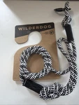 Wilderdog Climbing Rope Small Carabiner Leash Black/white 5 Ft. Fixed Price $26.99.