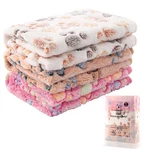 Miwopet Pack Cat And Dog Blanket Soft & SMALL(23"*15"), Brown/pink/white. Fixed Price $17.18.