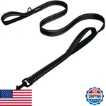 Jewoster Heavy Duty Dog Leash - 2 Handles By Padded Traffic For Extra. Fixed Price $11.64.