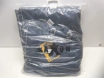 Saxon 63" Navy/white Channel Quilt Stable Standard Neck Medium Blanket. Fixed Price $54.95.