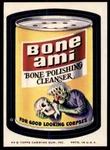1975 Topps Bone Ami Cleanser Wacky Packs. Fixed Price $5.95.