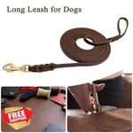 Guiding Star Dog Leash Long Training Lead Leather 20FT X 3/8". Fixed Price $46.99.