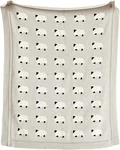 Creative Co-op Grey Cotton Knit Sheep Blanket. Fixed Price $68.99.