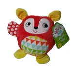 Spark Imagine Create Fox Rattle Toy Plush 4" Red Yellow Satin Crinkle New #2. Fixed Price $7.70.