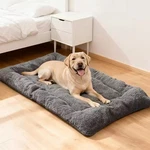 Beds Crate Pad For Large Dogs 48IN X 23IN Plush Soft Kennel Sleeping Mat. Fixed Price $21.84.