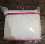 Lianlam White King Size Fleece Blanket Throw 104" X 90". Fixed Price $28.95.