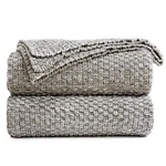 Longhui Bedding Knitted Throw Blanket For Couch, Soft, Cozy Machine Washable .... Fixed Price $58.17.